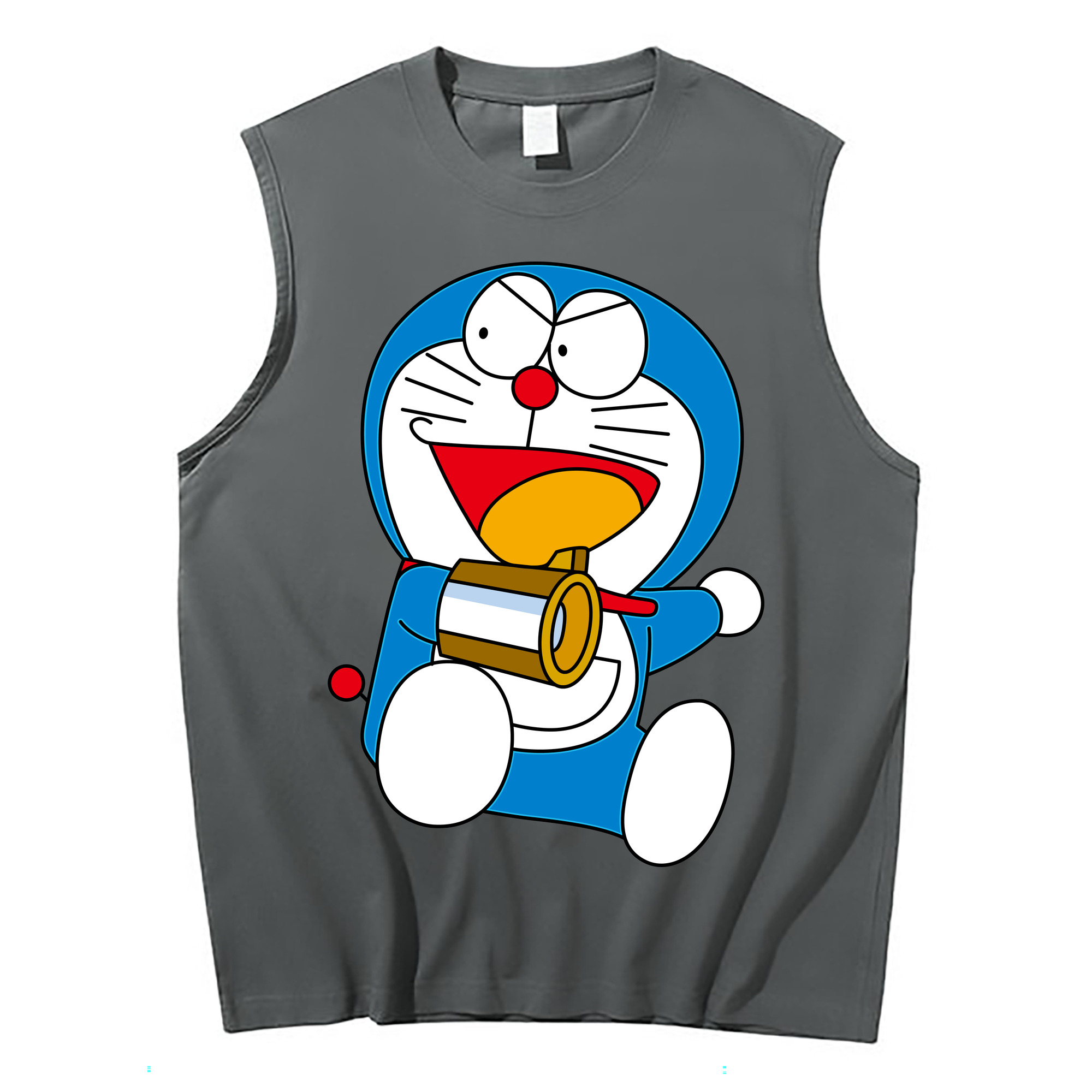 （画像用） ドラえもん Doraemon コットン100％タンクトップ（フロントプリント）